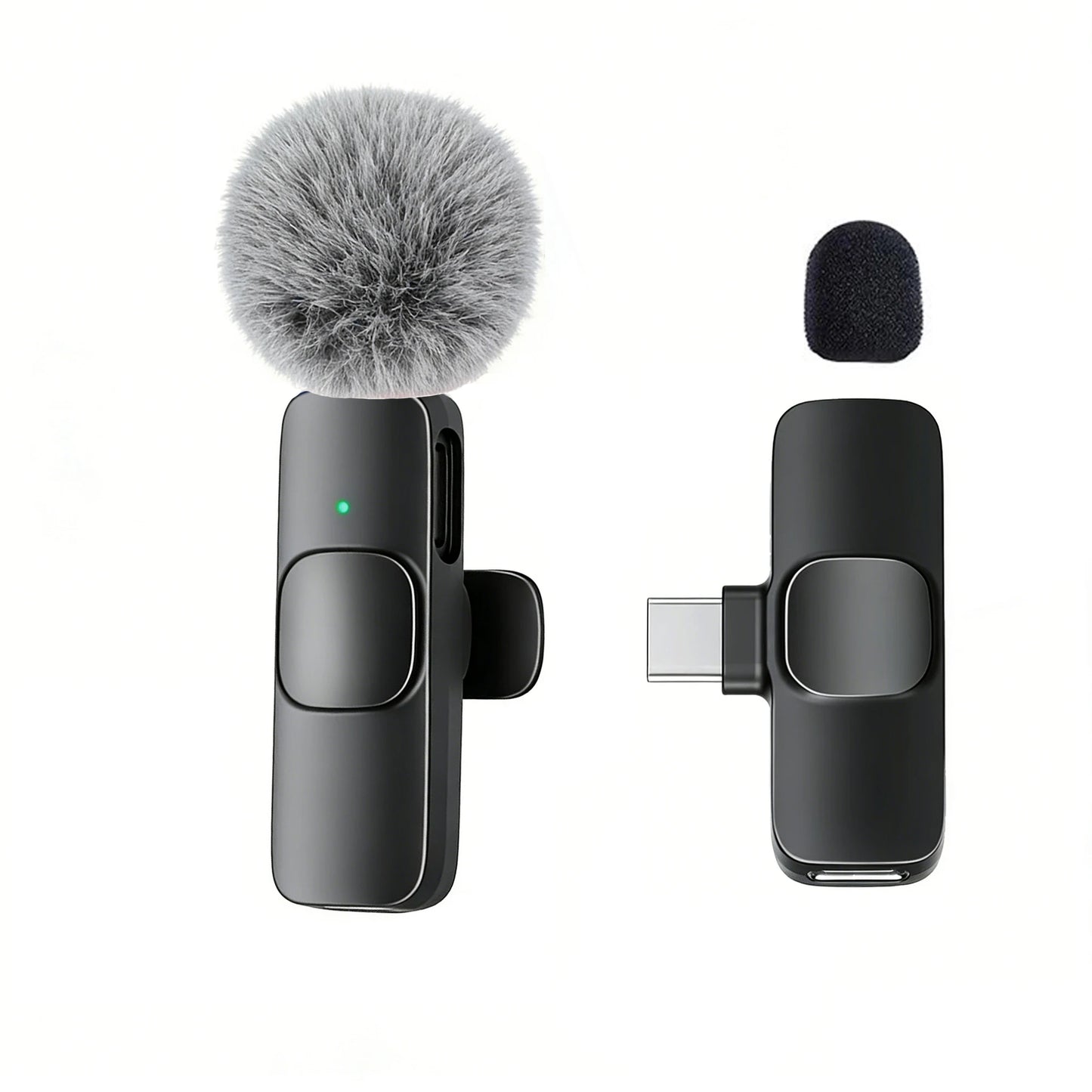 Professional Type-C Wireless Lavalier Microphone